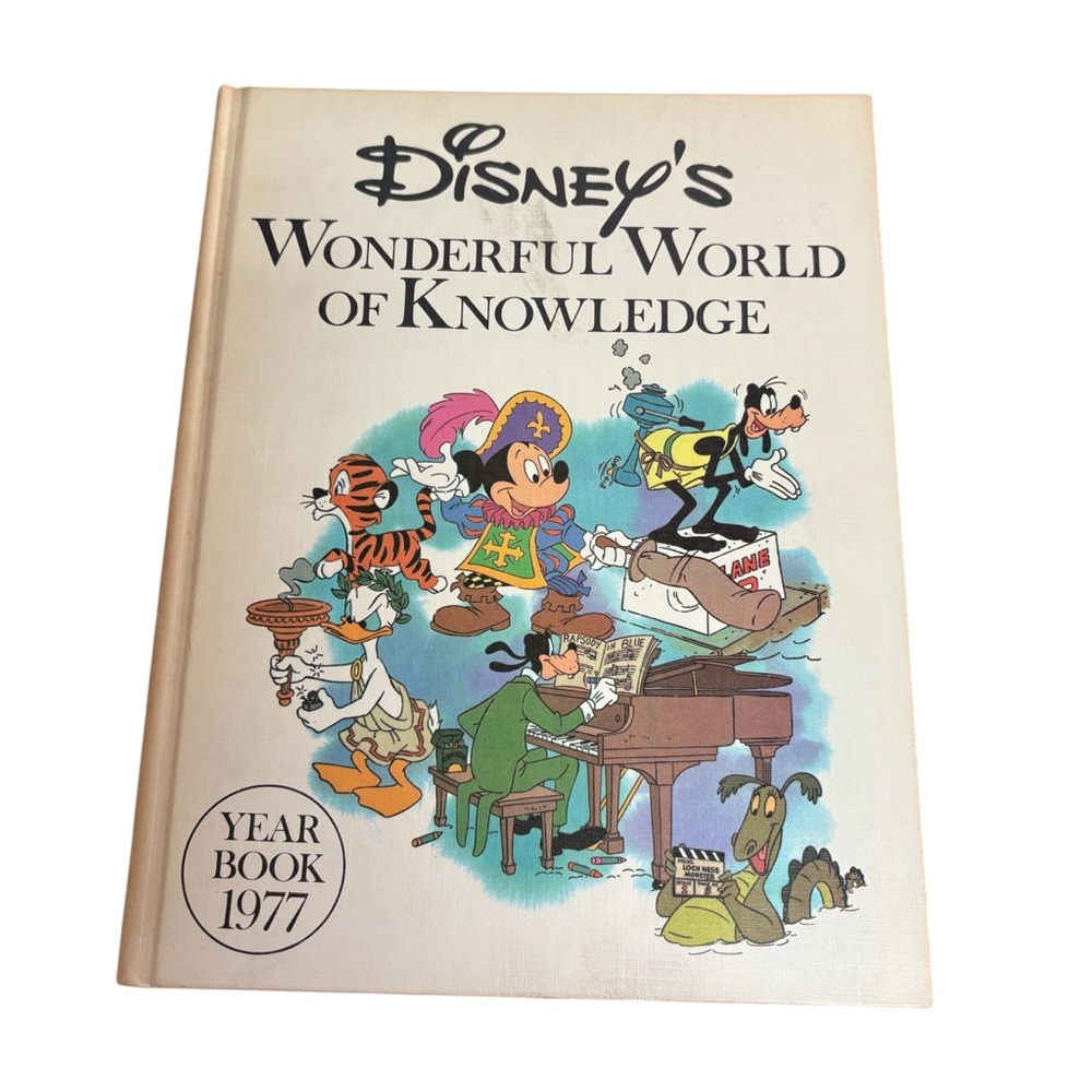Disneys Wonderful World of Knowledge Yearbooks 1977-1984 Lot - Picture 2 of 16